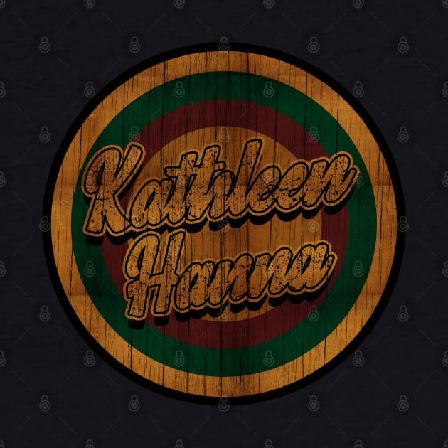 Circle Retro Kathleen Hanna by Electric Tone